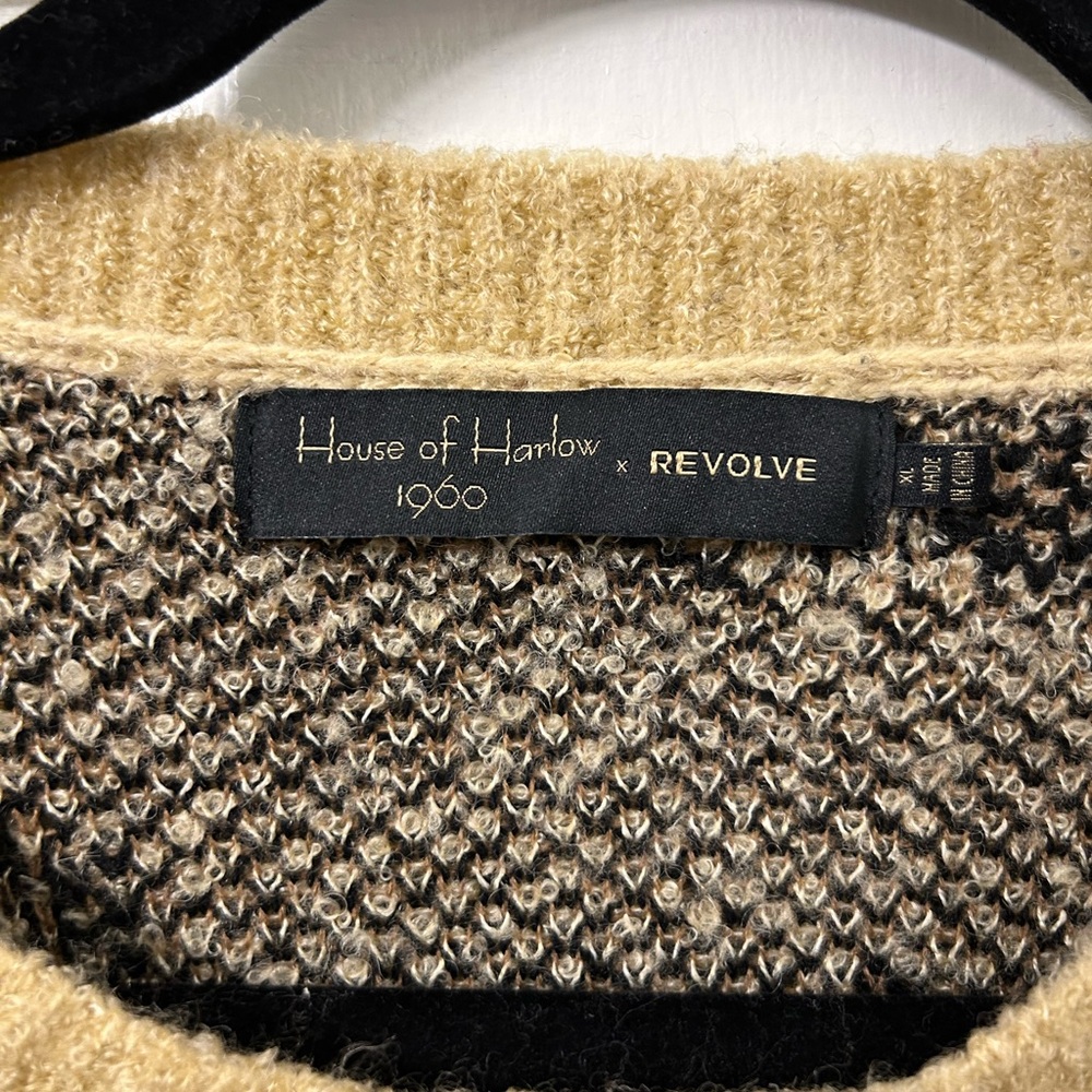 Chunky Leopard Print Sweater - image 2